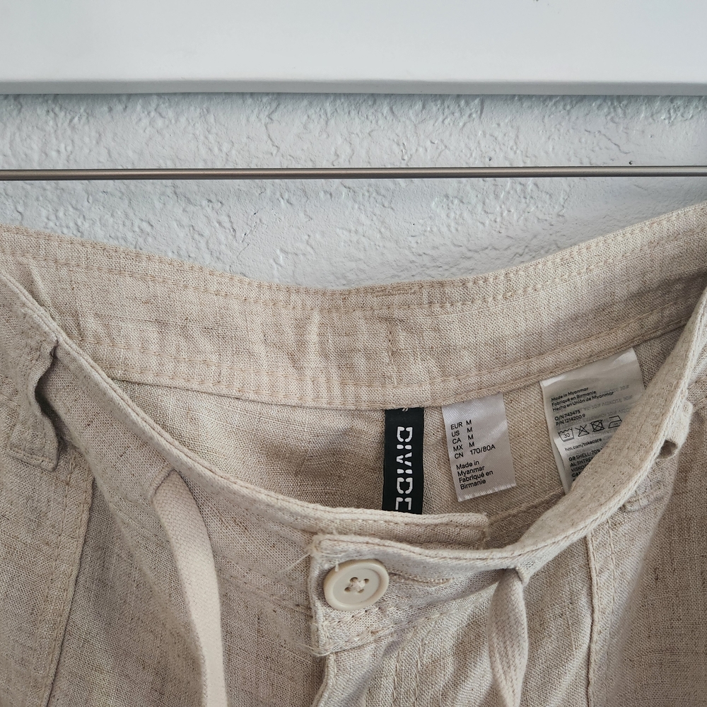 Divided Light Beige Linen Pants - image 4